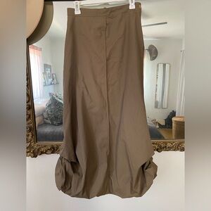 Lauren Vidal sporty chic maxi skirt